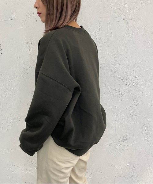 apres jour mignon（アプレジュールミニョン）の「アソートヴィンテージスウェット２【ZOZOTOWN限定アイテム】（スウェット・レディース・ライトベージュ/ブラック系その他/ダークブルー/ナチュラル/ブラック系その他2/クリーム/その他/チャコールグレー/ブラック/ダークグリーン・X-LARGE/フリー）」の20枚目の写真