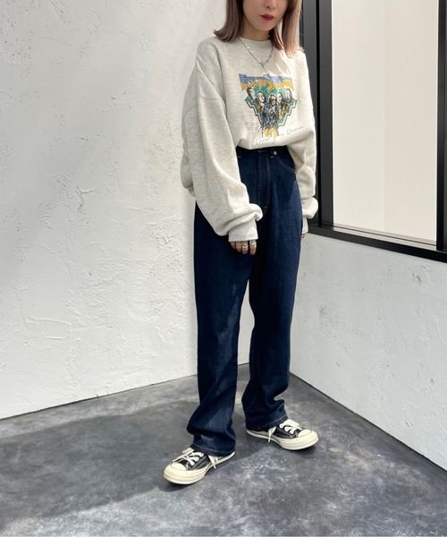 apres jour mignon（アプレジュールミニョン）の「アソートヴィンテージスウェット２【ZOZOTOWN限定アイテム】（スウェット・レディース・ライトベージュ/ブラック系その他/ダークブルー/ナチュラル/ブラック系その他2/クリーム/その他/チャコールグレー/ブラック/ダークグリーン・X-LARGE/フリー）」の17枚目の写真