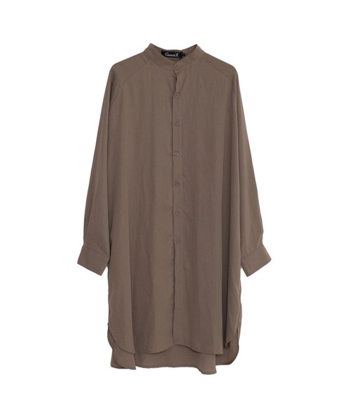 SILVER BULLET（シルバーバレット）の「『CavariA/キャバリア』バンドカラーロングシャツ（シャツ/ブラウス・メンズ・ブラック/モカ/ブルー/グレー系その他・M/L）」の22枚目の写真