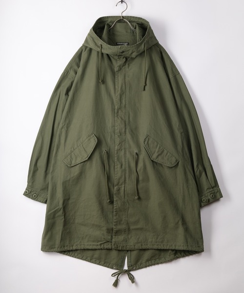 SlashDate（スラッシュデイト）の「M-51 モッズコート（ミリタリージャケット・メンズ・ブラック/オリーブ・M/L）」の2枚目の写真