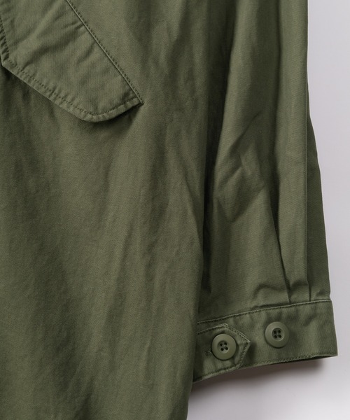 SlashDate（スラッシュデイト）の「M-51 モッズコート（ミリタリージャケット・メンズ・ブラック/オリーブ・M/L）」の11枚目の写真