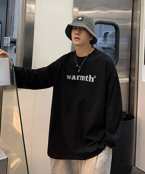 NOWLE（ノウル）の「【NOWLE】ストリート カラー ロゴ ロンT（Tシャツ/カットソー・メンズ・ホワイト/ブラック/グレー/ライム/オレンジ/ブルー・MEDIUM/LARGE/X-LARGE/XX-LARGE）」の13枚目の写真