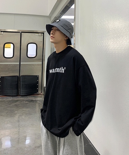 NOWLE（ノウル）の「【NOWLE】ストリート カラー ロゴ ロンT（Tシャツ/カットソー・メンズ・ホワイト/ブラック/グレー/ライム/オレンジ/ブルー・MEDIUM/LARGE/X-LARGE/XX-LARGE）」の16枚目の写真