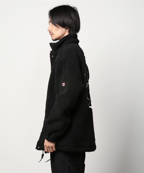 ICECREAM(アイスクリーム)の「BOA COACH JACKET with BADGE(ブルゾン・メンズ・ブラック・LARGE/MEDIUM/X-LARGE)」の3枚目の写真