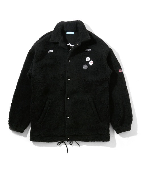 ICECREAM(アイスクリーム)の「BOA COACH JACKET with BADGE(ブルゾン・メンズ・ブラック・LARGE/MEDIUM/X-LARGE)」の2枚目の写真
