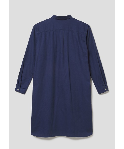 Design Tshirts Store graniph(デザイン ティーシャツ ストア グラニフ)の「けいと パターン(ハンス・フィッシャー)|コラボシャツワンピース(シャツワンピース・レディース・ネイビー・FREE)」の6枚目の写真