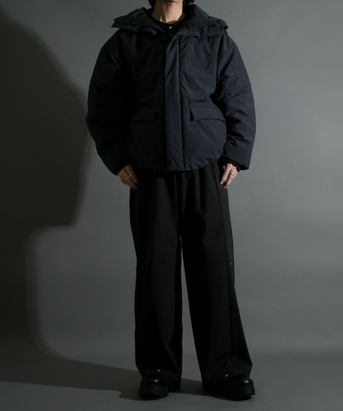 【週末限定】超美品　タイトリスト 中綿　ストレッチダウンジャケット セール】ポリストレッチ ボリューム中綿ダウンジャケット キルティング