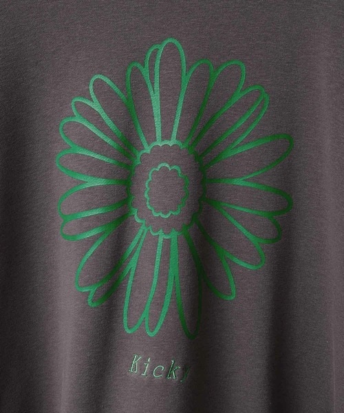 re_k by JUNRED（レクバイジュンレッド）の「【　re_k by JUNRED　】デイジーモックネックBIGバルーンスウェット（スウェット・メンズ・ホワイト/チャコールグレー/ラベンダー・L/M/S/LL）」の8枚目の写真