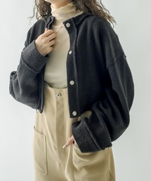 mystic | ジャガードショートカーディガン(Tシャツ/カットソー)