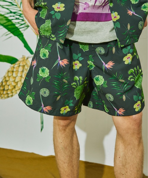 アレキサンダーリーチャン★ネイティブ柄 アシメ ブランケット素材ショートパンツ3 And A（アンドエー）の「AlexanderLeeChang アレキサンダーリー