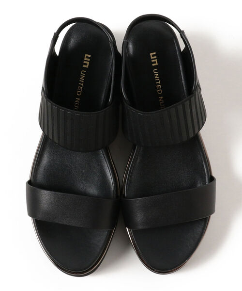 Ray BEAMS（レイビームス）の「UNITED NUDE / Rico サンダル（サンダル・レディース・ブラック/オリーブ・38/39/36/37）」の6枚目の写真