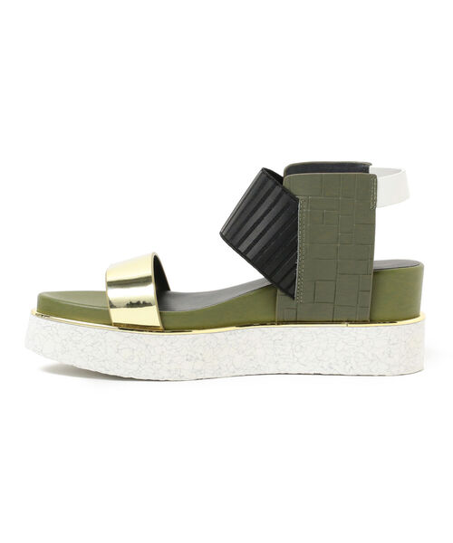 Ray BEAMS（レイビームス）の「UNITED NUDE / Rico サンダル（サンダル・レディース・ブラック/オリーブ・38/39/36/37）」の10枚目の写真