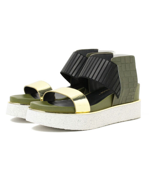Ray BEAMS（レイビームス）の「UNITED NUDE / Rico サンダル（サンダル・レディース・ブラック/オリーブ・38/39/36/37）」の18枚目の写真