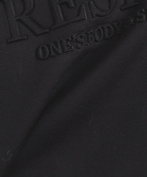 Abahouse Devinette（ドゥヴィネット）の「【Mylanka】 エンボスロゴスウェット（Tシャツ/カットソー・レディース・ブラック/ホワイト・フリー）」の17枚目の写真