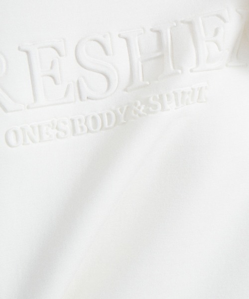 Abahouse Devinette（ドゥヴィネット）の「【Mylanka】 エンボスロゴスウェット（Tシャツ/カットソー・レディース・ブラック/ホワイト・フリー）」の19枚目の写真