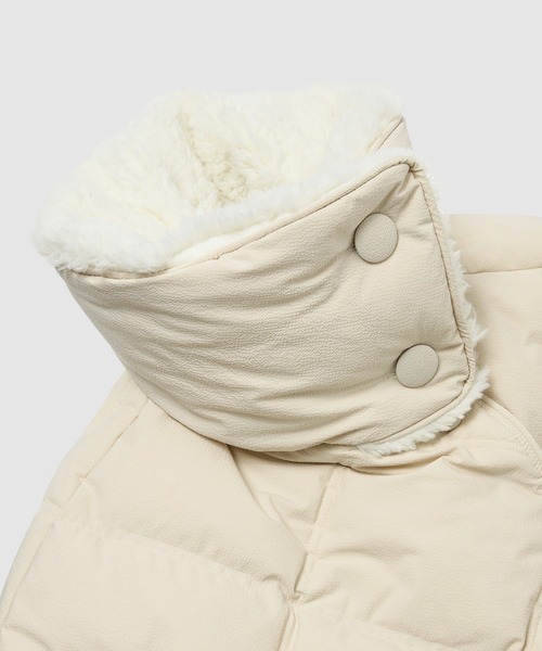 IENKI IENKI（イエンキイエンキ）の「Quilted Puffer Jacket（ダウンジャケット/コート・レディース・ベージュ系その他・S/XS）」の3枚目の写真