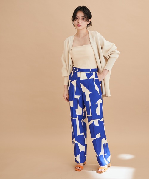 ADAM ET ROPE'（アダムエロペ）の「ベアトップキャミ（キャミソール・レディース・ホワイト/ライトグレー/ブラック/ベージュ・FREE）」の16枚目の写真