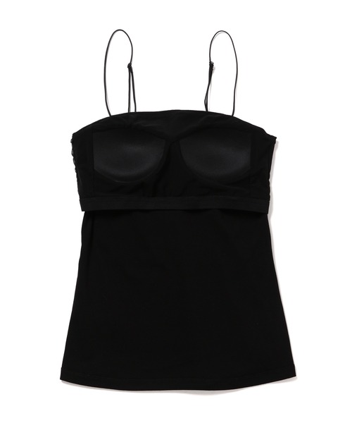 ADAM ET ROPE'（アダムエロペ）の「ベアトップキャミ（キャミソール・レディース・ホワイト/ライトグレー/ブラック/ベージュ・FREE）」の7枚目の写真