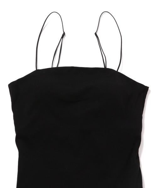 ADAM ET ROPE'（アダムエロペ）の「ベアトップキャミ（キャミソール・レディース・ホワイト/ライトグレー/ブラック/ベージュ・FREE）」の8枚目の写真