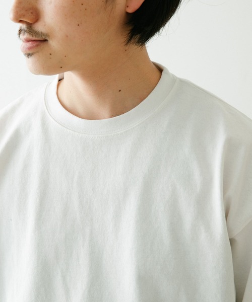 ITEMS URBANRESEARCH（アイテムズ アーバンリサーチ）の「ハニカムワッフルベスト アンサンブル(セットアイテム)（Tシャツ/カットソー・メンズ・グレー/ベージュ/ブラック・MEDIUM/LARGE）」の20枚目の写真