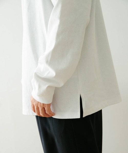 ITEMS URBANRESEARCH（アイテムズ アーバンリサーチ）の「ハニカムワッフルベスト アンサンブル(セットアイテム)（Tシャツ/カットソー・メンズ・グレー/ベージュ/ブラック・MEDIUM/LARGE）」の21枚目の写真