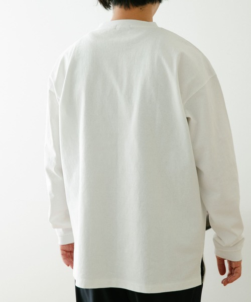 ITEMS URBANRESEARCH（アイテムズ アーバンリサーチ）の「ハニカムワッフルベスト アンサンブル(セットアイテム)（Tシャツ/カットソー・メンズ・グレー/ベージュ/ブラック・MEDIUM/LARGE）」の22枚目の写真