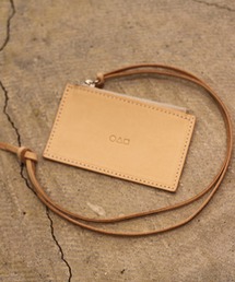 PR01. | マルサンカクシカクleather neckpass(コインケース)