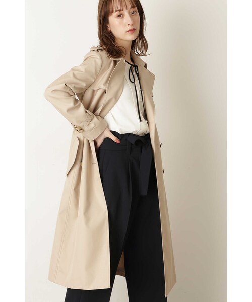 JILL STUART（ジルスチュアート）の「◆アウラトレンチコート　ロング（トレンチコート・レディース・ベージュ・SMALL/MEDIUM）」の21枚目の写真