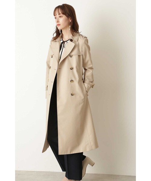 JILL STUART（ジルスチュアート）の「◆アウラトレンチコート　ロング（トレンチコート・レディース・ベージュ・SMALL/MEDIUM）」の22枚目の写真