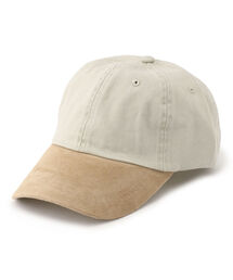 MEGA CAP/メガキャップ　Washed Pigment Dyed Twill Cap W/Suede Bill　キャップ