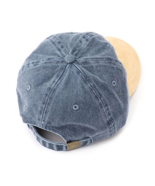 BEAVER（ビーバー）の「MEGA CAP/メガキャップ　Washed Pigment Dyed Twill Cap W/Suede Bill　キャップ（キャップ・メンズ・ブラック/ネイビー/タン・FREE）」の5枚目の写真