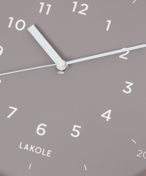 LAKOLE（ラコレ）の「大きな掛け時計 / 265811（掛け時計・レディース・チャコール/桜/アイボリー・FREE）」の8枚目の写真