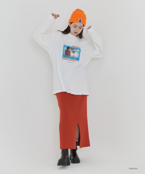 TINA：JOJUN（ティーナジョジュン）の「「E.T.」 プリントロンT