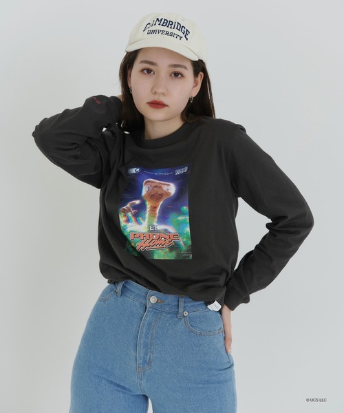 TINA：JOJUN（ティーナジョジュン）の「「E.T.」 プリントロンT
