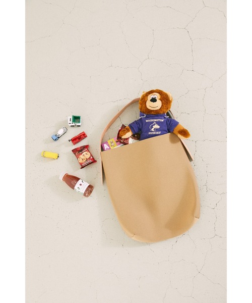 BLACK BY MOUSSY（ブラックバイマウジー）の「one shoulder tote bag(ワンショルダートートバック）（ショルダーバッグ・レディース・ブラック/ベージュ・FREE）」の22枚目の写真