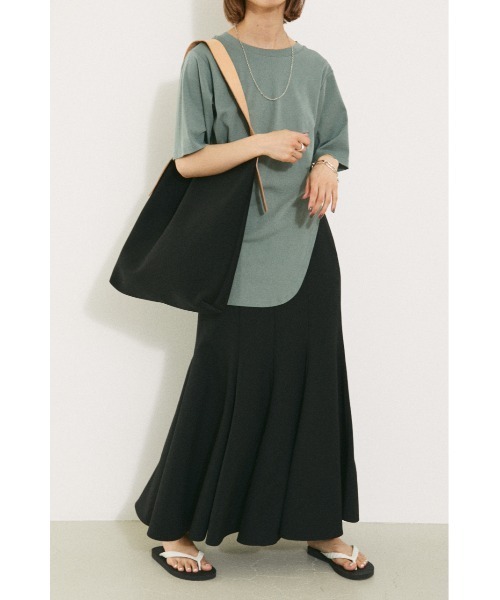 BLACK BY MOUSSY（ブラックバイマウジー）の「one shoulder tote bag(ワンショルダートートバック）（ショルダーバッグ・レディース・ブラック/ベージュ・FREE）」の13枚目の写真