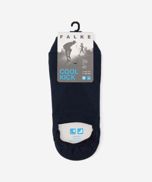 FALKE（ファルケ）の「FALKE | 16601 COOL KICK INVISIBLE MEN（ソックス/靴下・メンズ・ホワイト/ライトグレー/ブラック/ネイビー/レッド・39-41/42-43）」の4枚目の写真