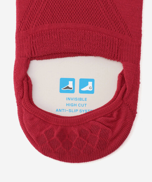 FALKE（ファルケ）の「FALKE | 16601 COOL KICK INVISIBLE MEN（ソックス/靴下・メンズ・ホワイト/ライトグレー/ブラック/ネイビー/レッド・39-41/42-43）」の6枚目の写真