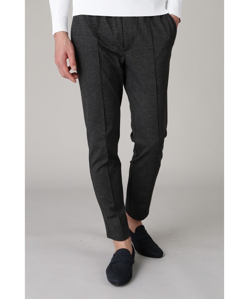 HIGH STREET(ハイストリート)の「HIGH STREET∴ハイパワーストレッチピンタックイージーパンツ(その他パンツ・メンズ・ブラック/グレー系その他2・M/LL/L)」の2枚目の写真