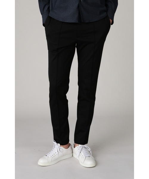 HIGH STREET(ハイストリート)の「HIGH STREET∴ハイパワーストレッチピンタックイージーパンツ(その他パンツ・メンズ・ブラック/グレー系その他2・M/LL/L)」の1枚目の写真