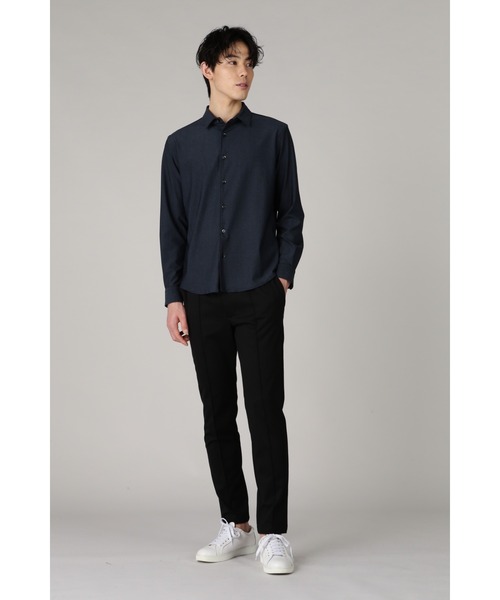 HIGH STREET(ハイストリート)の「HIGH STREET∴ハイパワーストレッチピンタックイージーパンツ(その他パンツ・メンズ・ブラック/グレー系その他2・M/LL/L)」の3枚目の写真