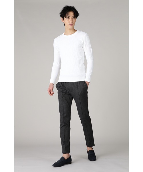 HIGH STREET(ハイストリート)の「HIGH STREET∴ハイパワーストレッチピンタックイージーパンツ(その他パンツ・メンズ・ブラック/グレー系その他2・M/LL/L)」の4枚目の写真