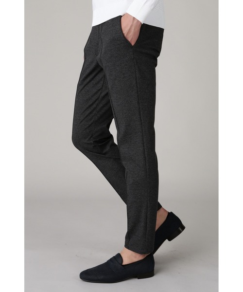 HIGH STREET(ハイストリート)の「HIGH STREET∴ハイパワーストレッチピンタックイージーパンツ(その他パンツ・メンズ・ブラック/グレー系その他2・M/LL/L)」の5枚目の写真