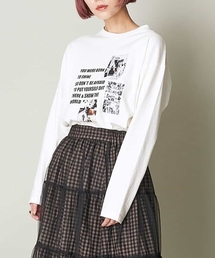 A de a.v.v | フォトプリントTシャツ(Tシャツ/カットソー)