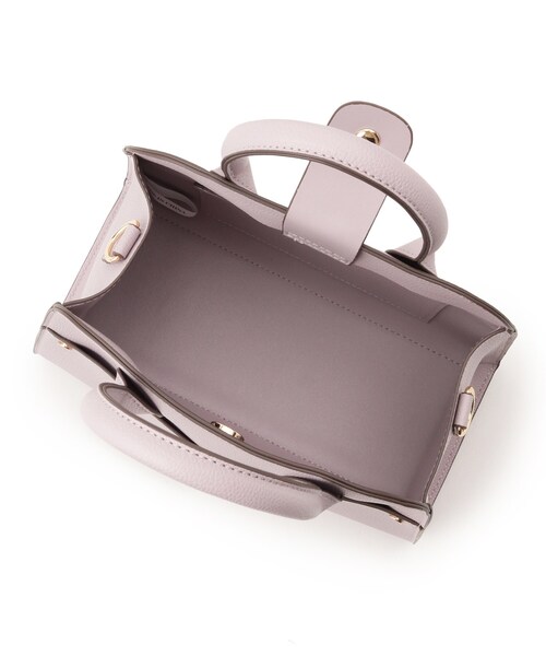 DRESKIP（ドレスキップ）の「◆フロントポケットミニショルダー（ショルダーバッグ・レディース・ブラック/ライトパープル/アイボリー・00）」の4枚目の写真