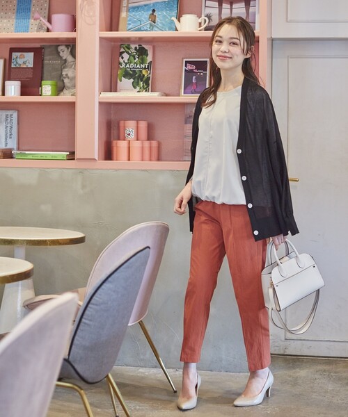 DRESKIP（ドレスキップ）の「◆フロントポケットミニショルダー（ショルダーバッグ・レディース・ブラック/ライトパープル/アイボリー・00）」の15枚目の写真