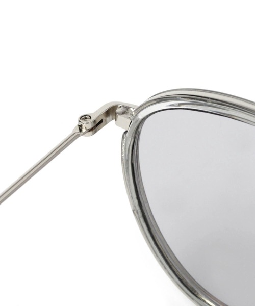 LAKOLE（ラコレ）の「ボストンフレームグラス / 272973（メガネ・メンズ・グレー・FREE）」の4枚目の写真