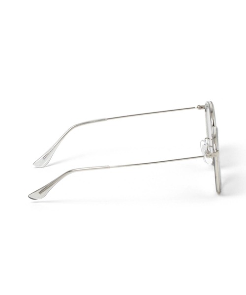 LAKOLE（ラコレ）の「ボストンフレームグラス / 272973（メガネ・メンズ・グレー・FREE）」の2枚目の写真