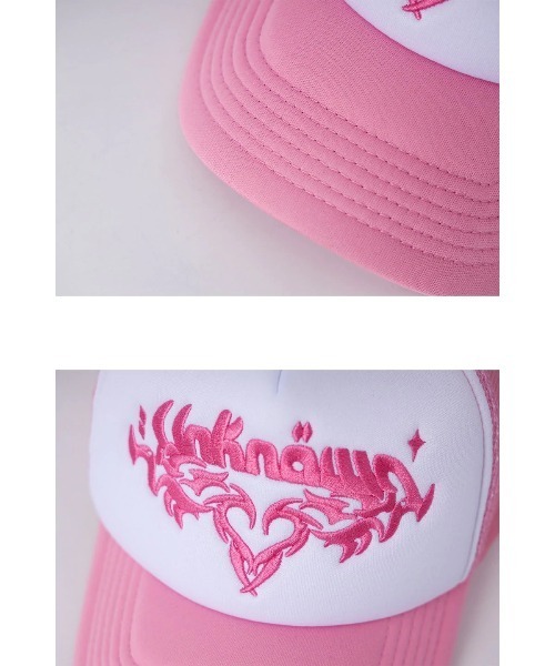 UNKNOWN LONDON/アンノウン ロンドン】PINK UNKNOWN TRIBAL GRAPHIC