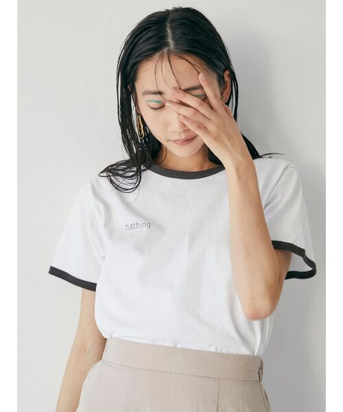 バイカラーtシャツ Tシャツ カットソー Murua ムルーア のファッション通販 Zozotown バイカラーtシャツ Tシャツ カットソー Murua ムルーア のファッション通販 Zozotown